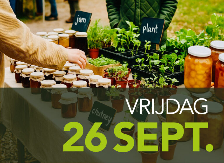 Welkom op ons oogstfeest