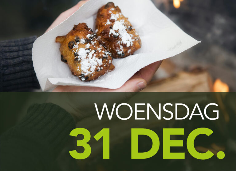 Oliebollen bakken en eten