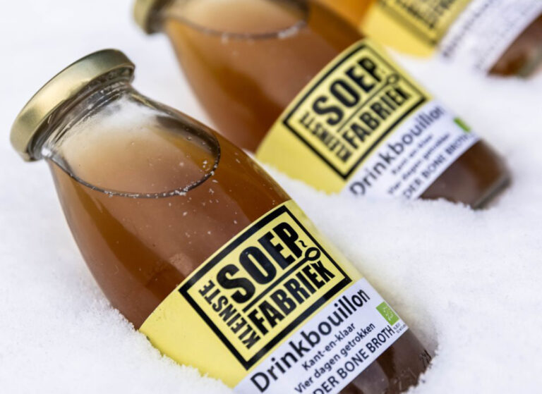 Bottenbouillon, Bonebroth, drinkbouillon van de Kleinste Soepfabriek