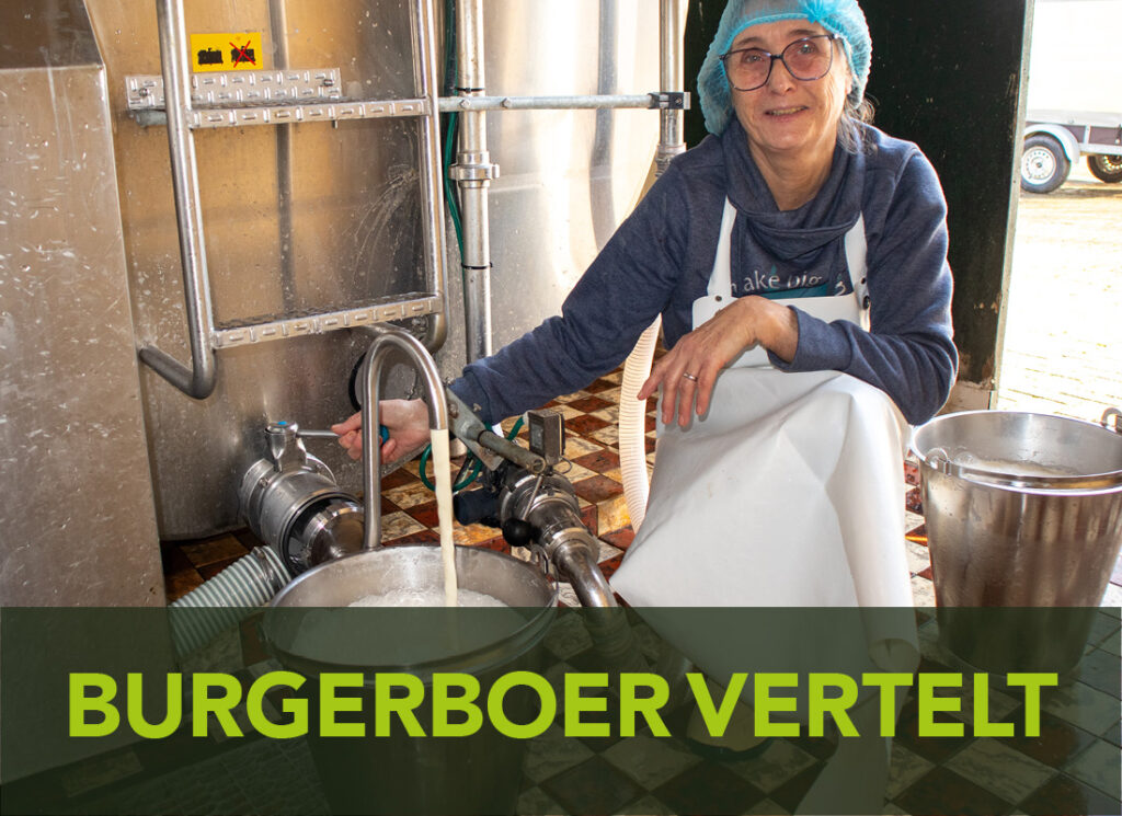 burgerboer Anja vertelt over haar werk in de zuivelproductie