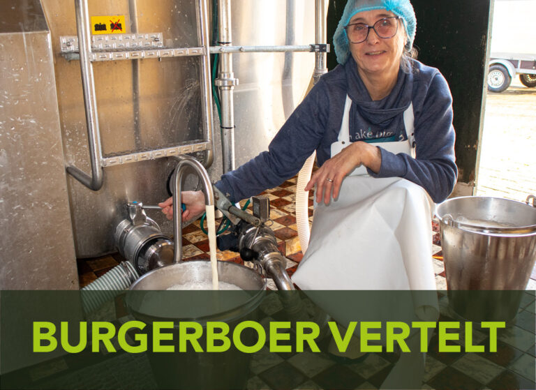burgerboer Anja vertelt over haar werk in de zuivelproductie