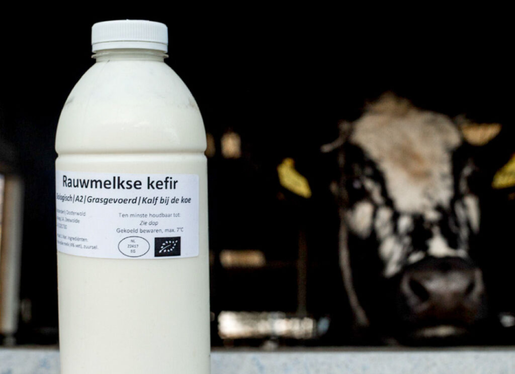 Rauwmelkse kefir van Bioboerderij Oosterwold