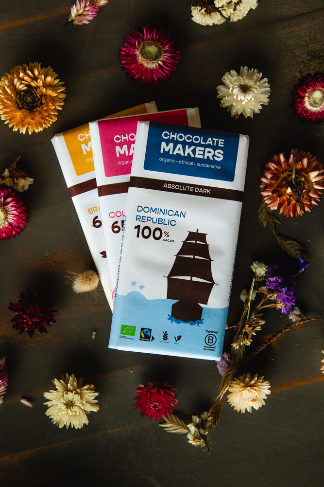 Duurzame chocoladerepen van Chocolatemakers
