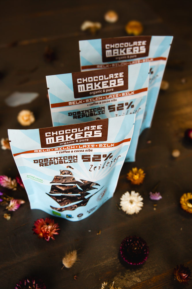 Duurzame chocolade Zeiltjes van Chocolatemakers