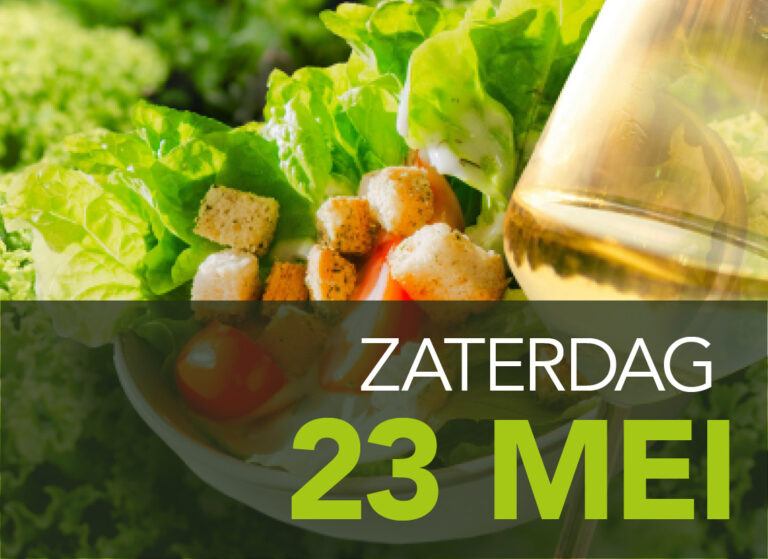 Fiets je hapje en drankje bij elkaar op 23 mei bij Burgerboerderij Oosterwold