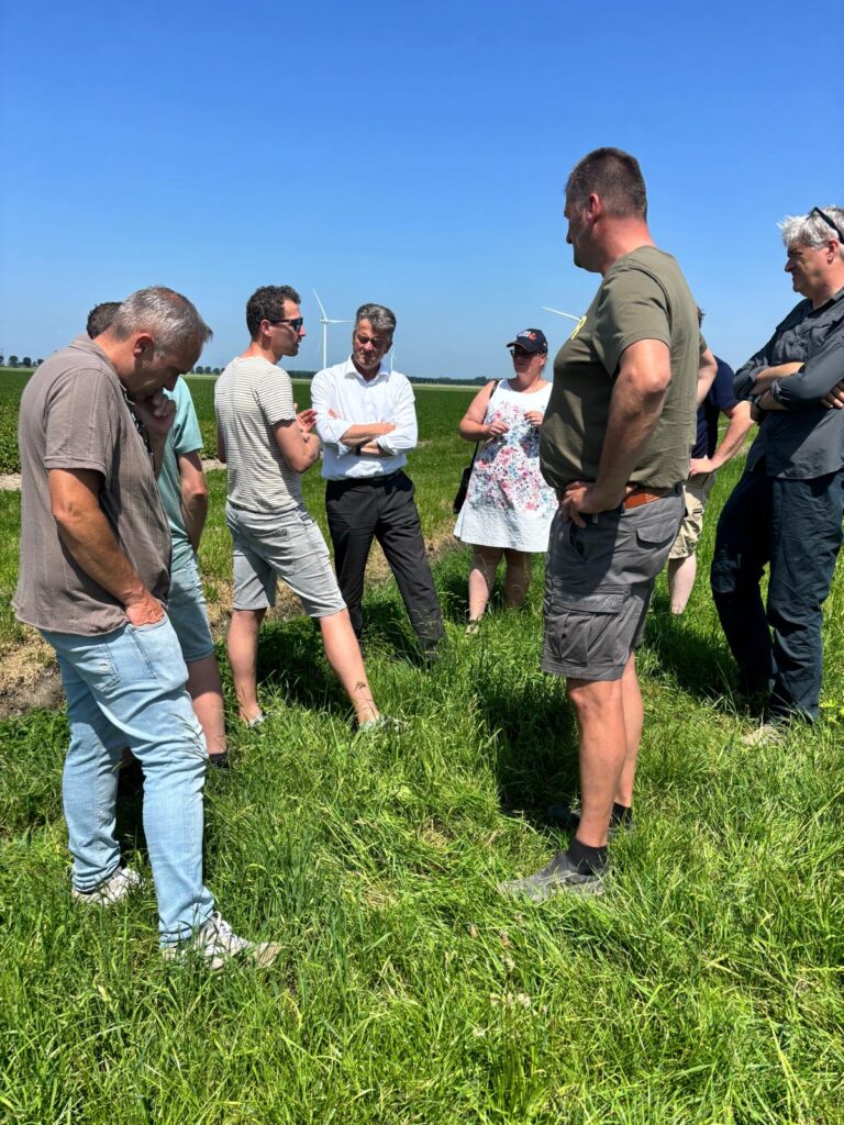 werkbezoek gedeputeerde Sjaak Simonse en SIG project verbonden oevers